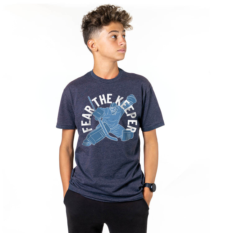 Hockey Short Sleeve T-Shirt - Fear The Keeper