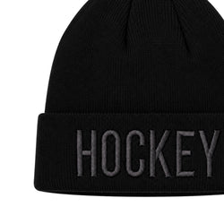 Hockey Knit Hat - Blackout