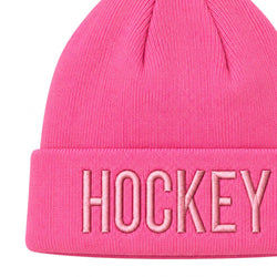 Hockey Knit Hat - All Day - Pink