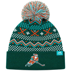 Hockey Knit Hat - Santa