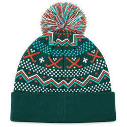 Hockey Knit Hat - Santa