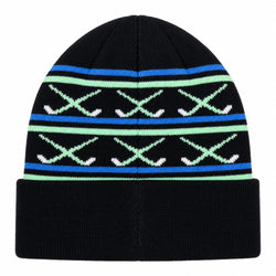 Hockey Knit Hat - Hockey Dad - Navy