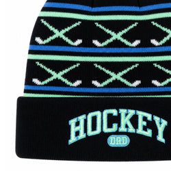 Hockey Knit Hat - Hockey Dad - Navy