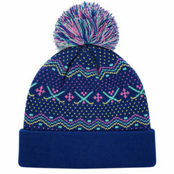 Hockey Knit Hat - Hockey Goalie Mom