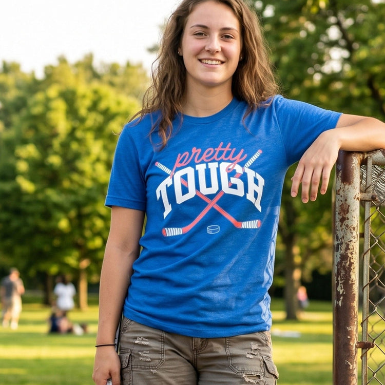 Hockey Short Sleeve T-Shirt - Pretty Tough