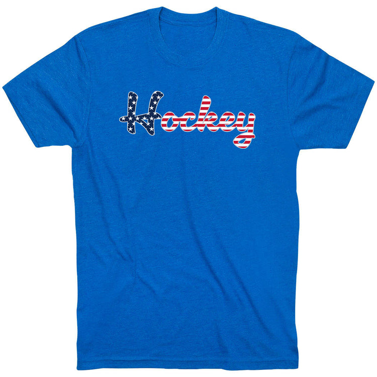 Hockey Short Sleeve T-Shirt - Stars & Stripes Hockey