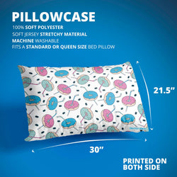 Hockey Pillowcase - Donuts