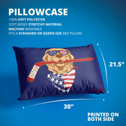 Hockey Pillowcase - Freedom Hound