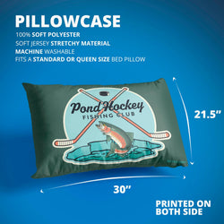 Hockey Pillowcase - Pond Hockey