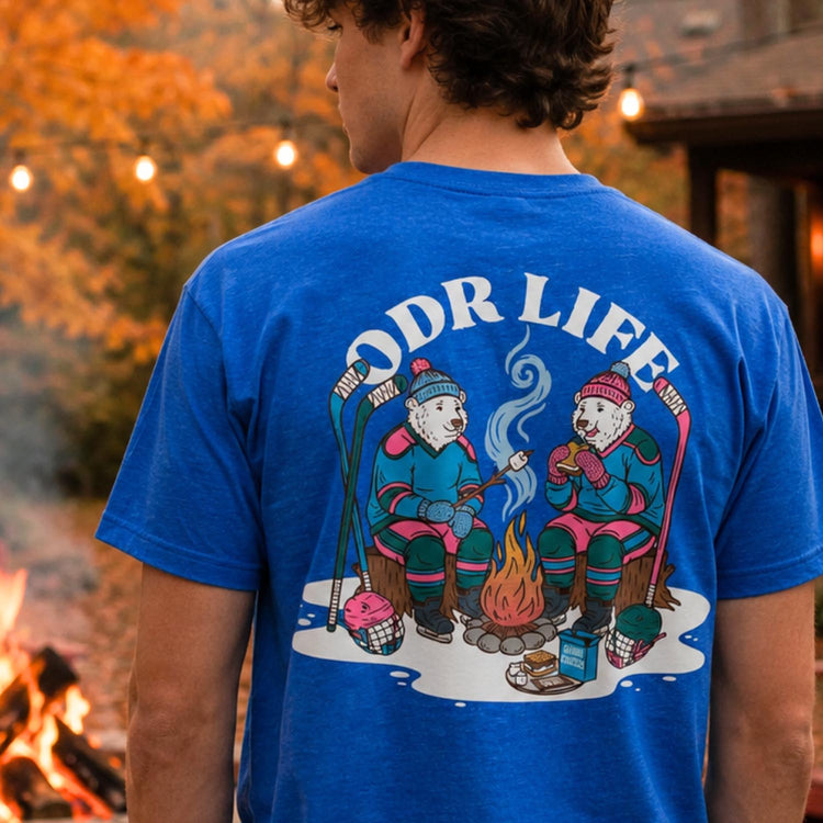 Hockey Short Sleeve T-Shirt - ODR Life (Back Design)