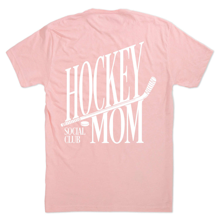 Hockey Short Sleeve T-Shirt - Hockey Mom Social Club (Back Design)