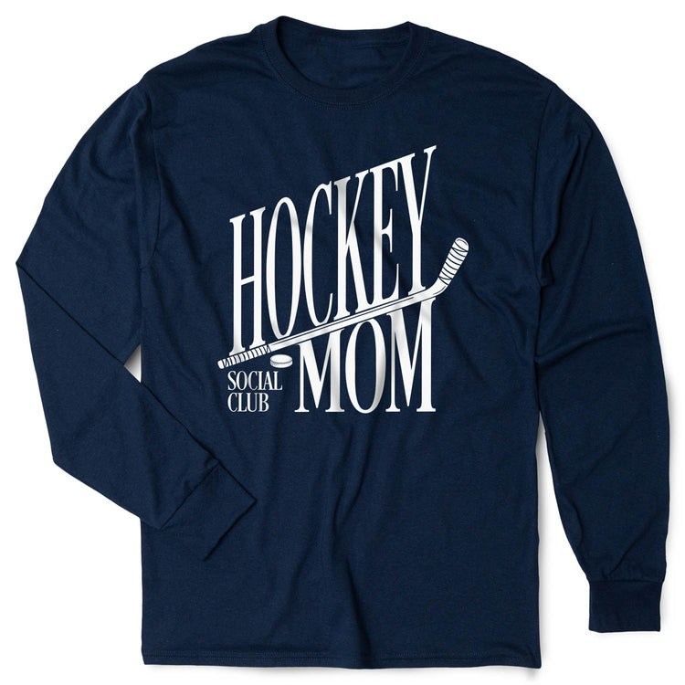 Hockey Tshirt Long Sleeve - Hockey Mom Social Club