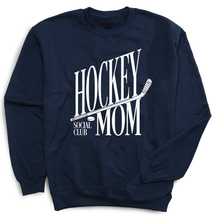 Hockey Crewneck Sweatshirt - Hockey Mom Social Club