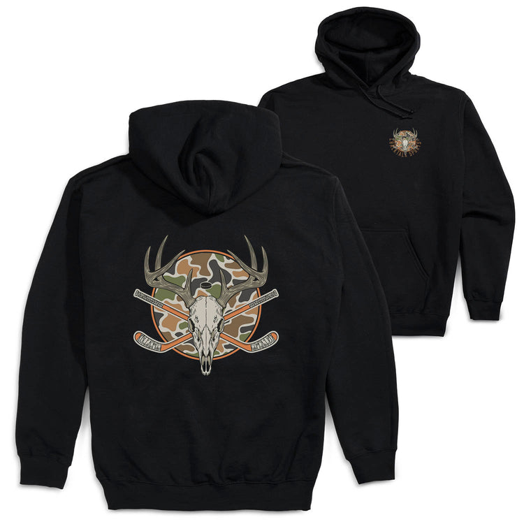 Hockey Hooded Sweatshirt - Big Game Hockey (Back Design)