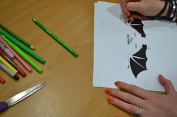 Hockey DIY Halloween Bat Wings