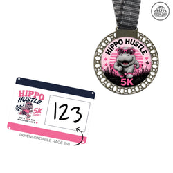Virtual Race - Hippo Hustle 5K