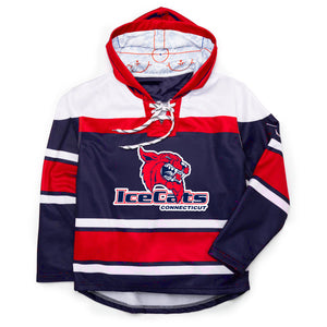Hockey Gameday Sweatshirt - Ice Cats - Blue