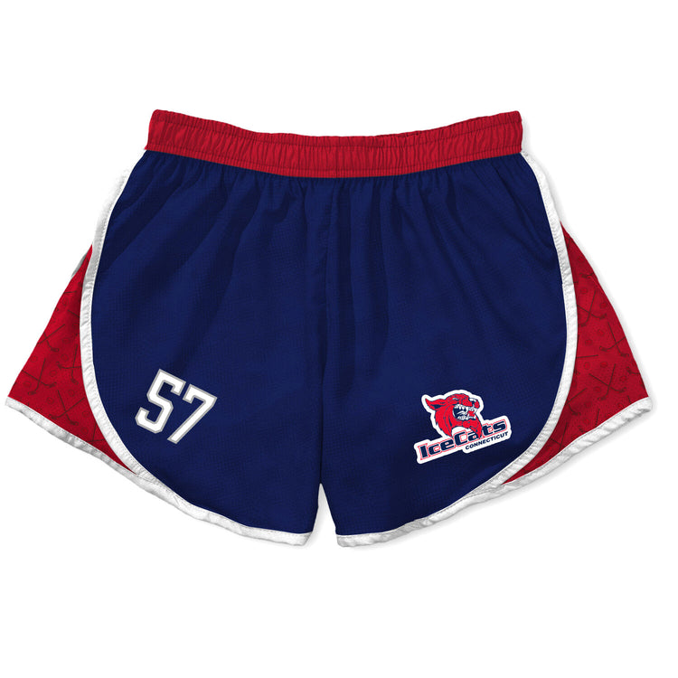 Hockey Girls Athletic Shorts - Ice Cats