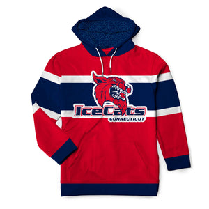 Hockey Gameday Sweatshirt - Ice Cats - Red