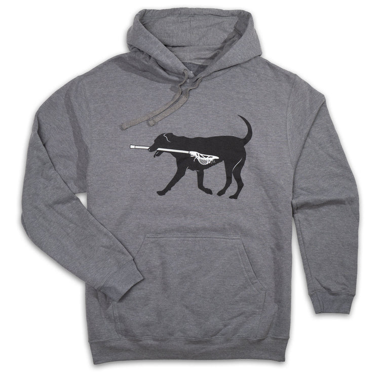 Guys Lacrosse CTS ProBlend™ Hooded Sweatshirt - Max The Lax Dog