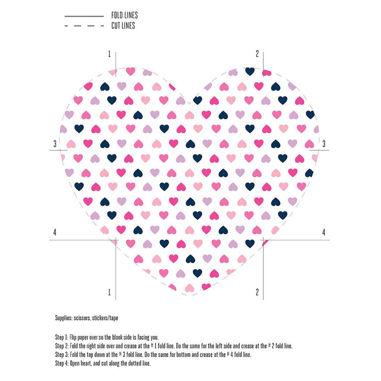 Girls Lacrosse Valentine's Day Cards