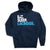 Lacrosse Hooded Sweatshirt - Eat. Sleep. Lacrosse. [Adult Medium/Navy] - SS