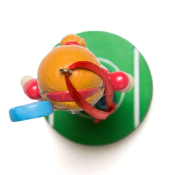 Girls Lacrosse Ornament - Lacrosse Player Nutcracker