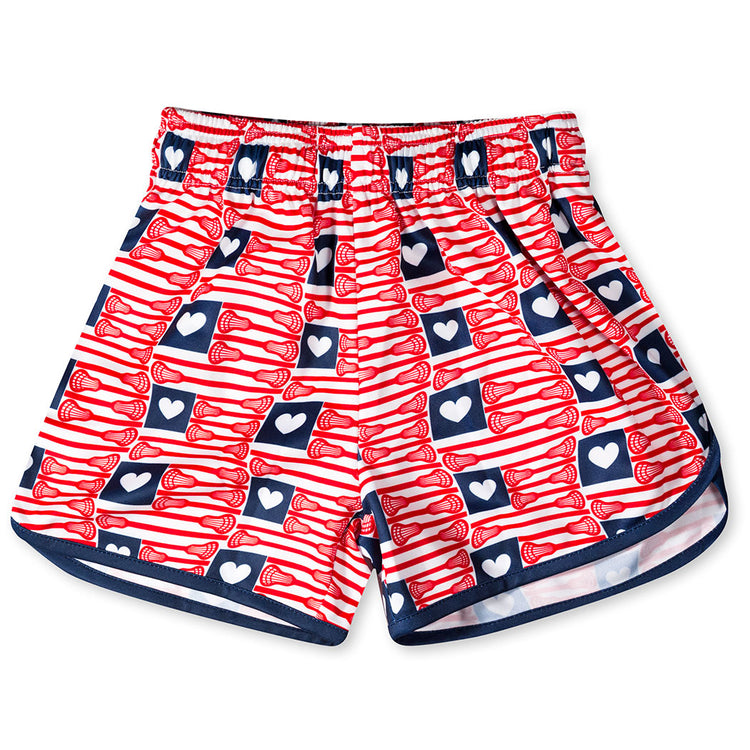 American Heart Lacrosse Shorts