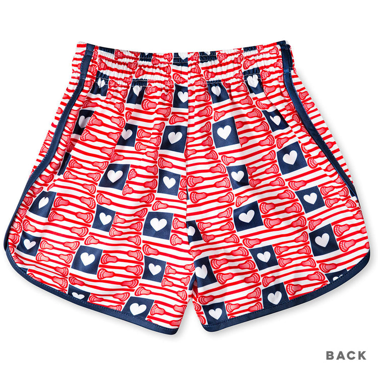 American Heart Lacrosse Shorts