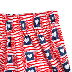 American Heart Lacrosse Shorts