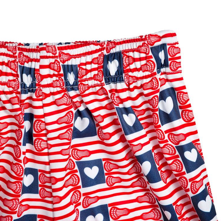 American Heart Lacrosse Shorts