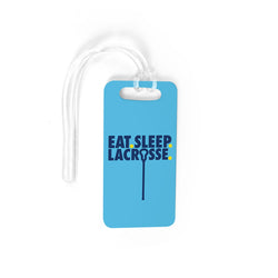Girls Lacrosse Bag/Luggage Tag - Eat Sleep Lacrosse