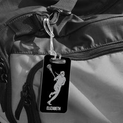 Girls Lacrosse Bag/Luggage Tag - Personalized Player