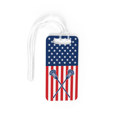 Guys Lacrosse Bag/Luggage Tag - USA Lax