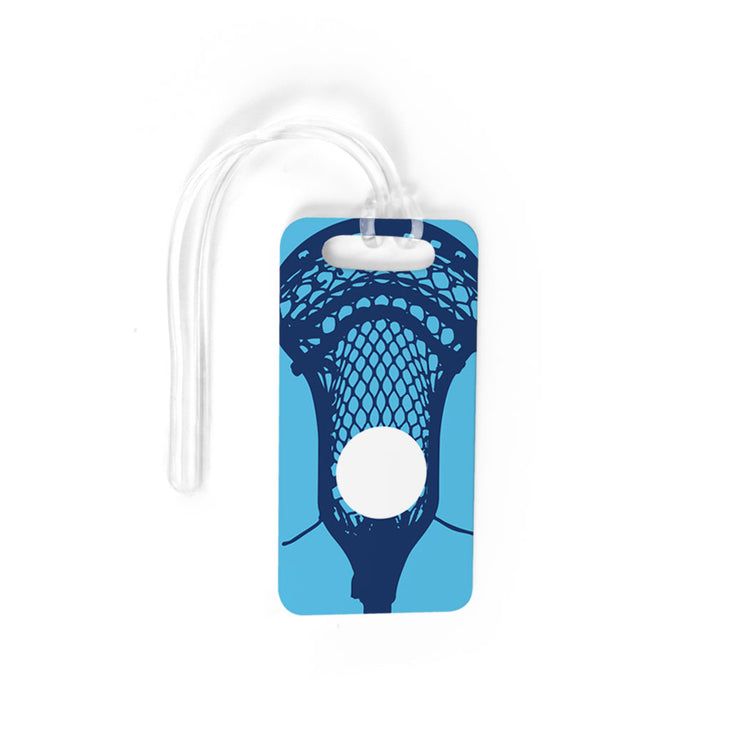 Guys Lacrosse Bag/Luggage Tag - Large Lacrosse Stick