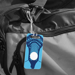 Guys Lacrosse Bag/Luggage Tag - Large Lacrosse Stick