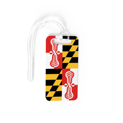 Guys Lacrosse Bag/Luggage Tag - Maryland