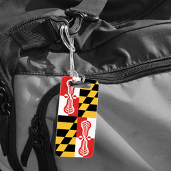 Guys Lacrosse Bag/Luggage Tag - Maryland
