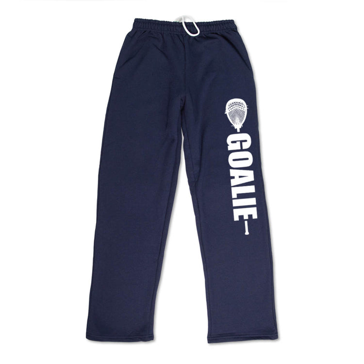 Lacrosse Fleece Sweatpants - Goalie [Adult Medium/Navy] - SS