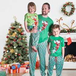 Guys Lacrosse Lounge Pants - Santa