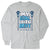 Guys Lacrosse Tshirt Long Sleeve - My Goal [Youth Small/Gray] - SS