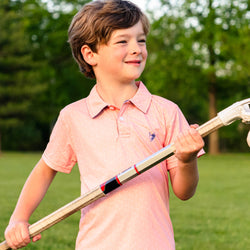 Guys Lacrosse Short Sleeve Polo Shirt - Chillax'n Lacrosse