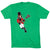 Guys Lacrosse T-Shirt Short Sleeve - Crushing Goals [Adult Large/Green] - SS