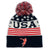 Lacrosse Knit Hat - USA