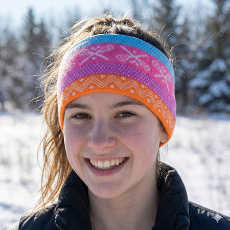 Lacrosse Knit Headband - Lax Girl