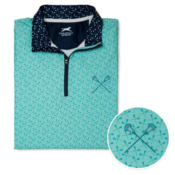 Lacrosse Quarter Zip - Chillax'n (Teal)