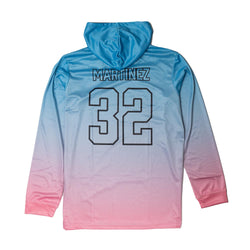 Custom Team Lightweight Long Sleeve ShieldDri Hoodie - Girls Lacrosse