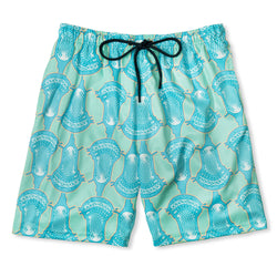 Guys Lacrosse Swim Trunks - Coast To Coast
