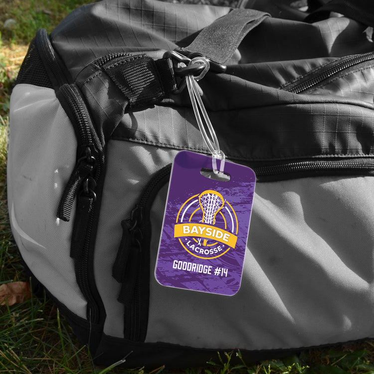 Custom Team Bag Tag - Girls Lacrosse