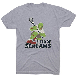 Guys Lacrosse Short Sleeve T-Shirt - Field of Screams